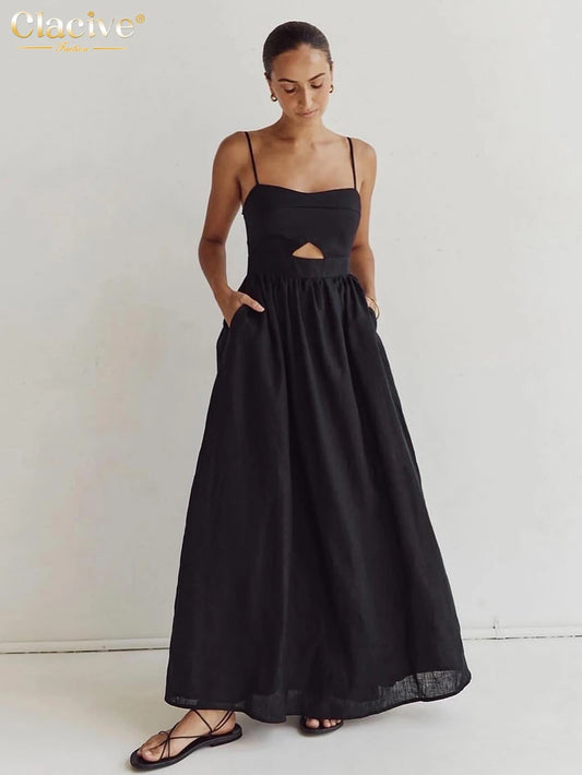 Elegant Evening Black Dress