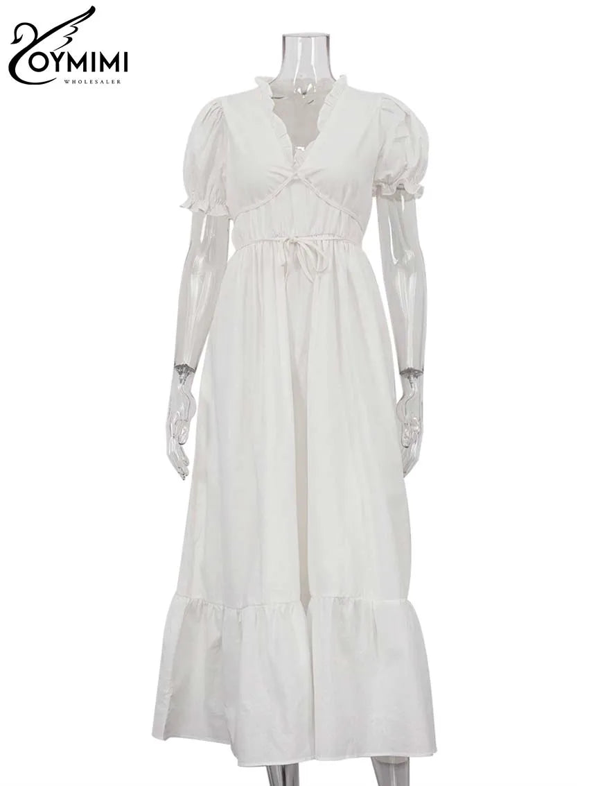 White 100% Cotton dress